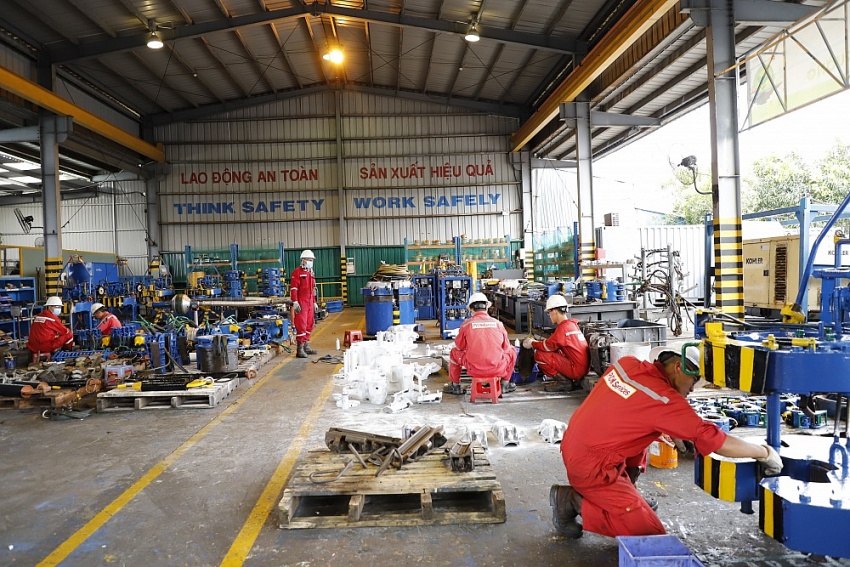 Lãnh đạo Công đoàn DKVN thăm thực tế các sáng kiến của PV Drilling Lãnh đạo Công đoàn DKVN thăm thực tế các sáng kiến của PV Drilling
