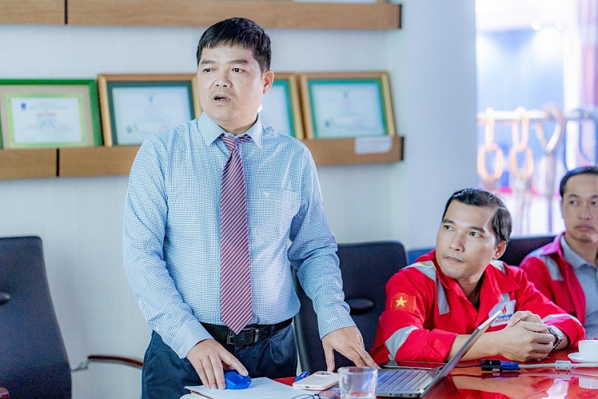 Lãnh đạo Công đoàn DKVN thăm thực tế các sáng kiến của PV Drilling Lãnh đạo Công đoàn DKVN thăm thực tế các sáng kiến của PV Drilling