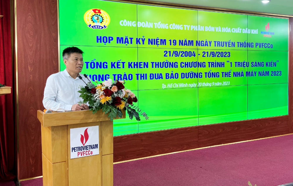 PVFCCo: Kỷ niệm 19 năm Ngày Truyền thống và tổng kết Chương trình “01 triệu sáng kiến - Nỗ lực vượt khó, phát triển”
