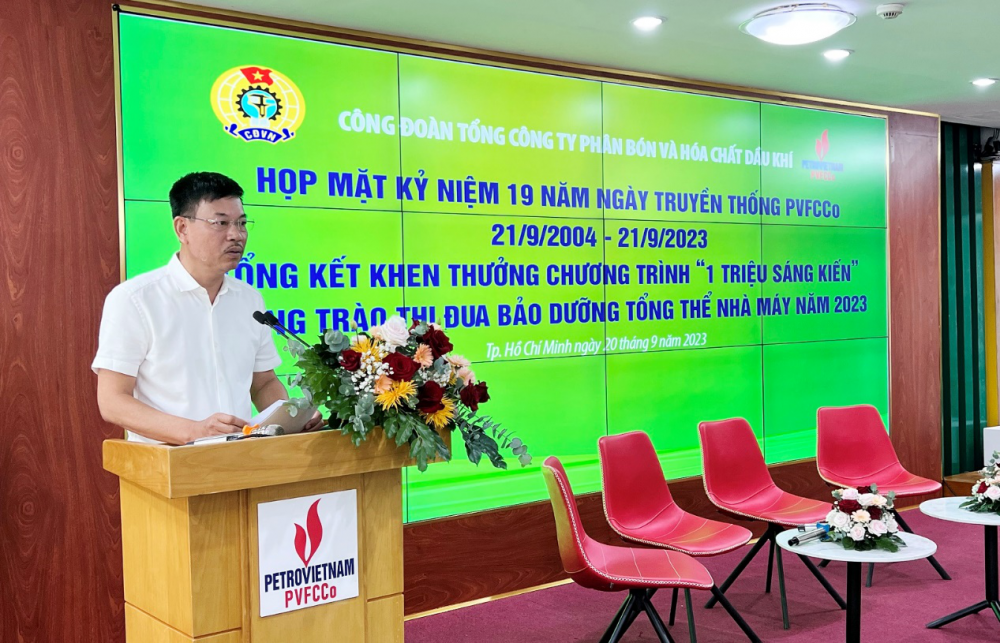 PVFCCo: Kỷ niệm 19 năm Ngày Truyền thống và tổng kết Chương trình “01 triệu sáng kiến - Nỗ lực vượt khó, phát triển”