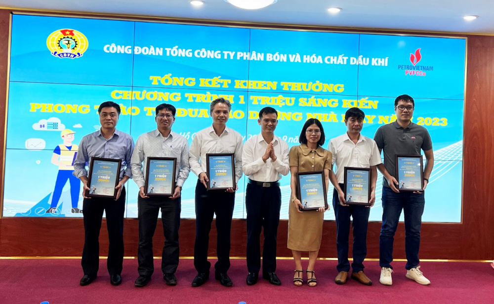 PVFCCo: Kỷ niệm 19 năm Ngày Truyền thống và tổng kết Chương trình “01 triệu sáng kiến - Nỗ lực vượt khó, phát triển”