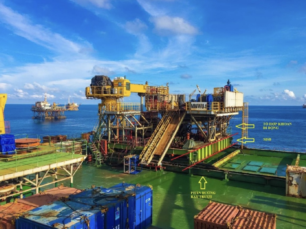 Vietsovpetro: Tiết giảm chi phí chế tạo nhờ sử dụng chung khối bệ đỡ