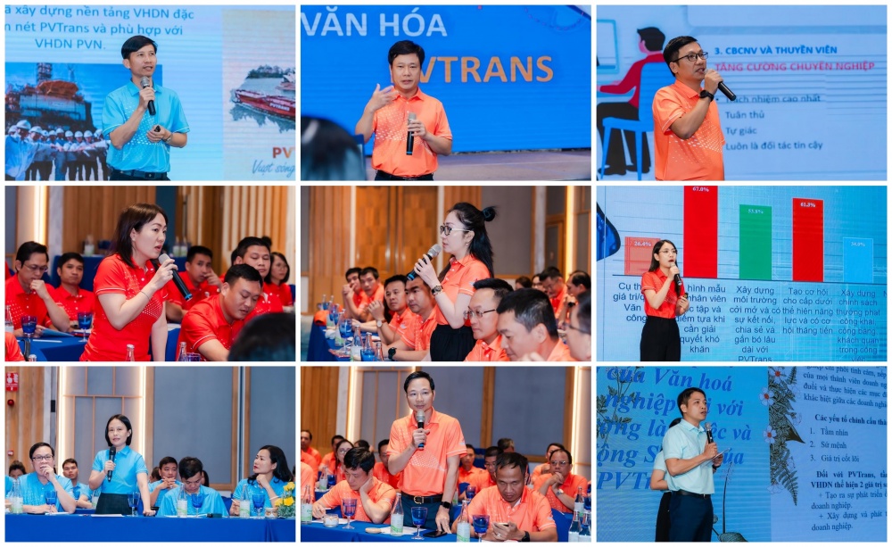 Hội thảo Văn hóa doanh nghiệp PVTrans 2023 Hội thảo Văn hóa doanh nghiệp PVTrans 2023