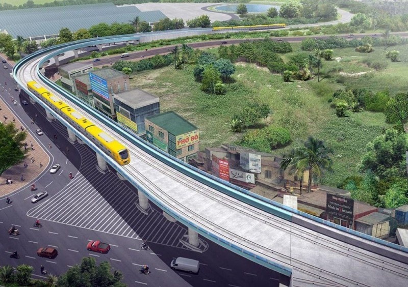 Dự án metro số 5. Ảnh minh họa Dự án metro số 5. Ảnh minh họa