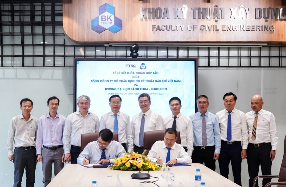 PTSC ký Thỏa thuận hợp tác với Trường Đại học Bách khoa