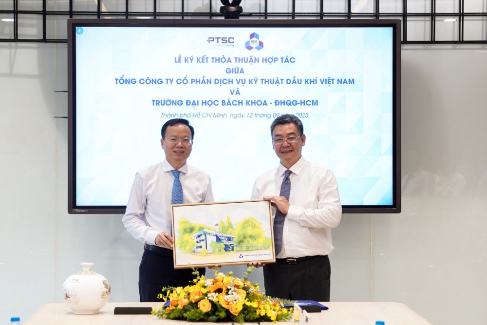 PTSC ký Thỏa thuận hợp tác với Trường Đại học Bách khoa