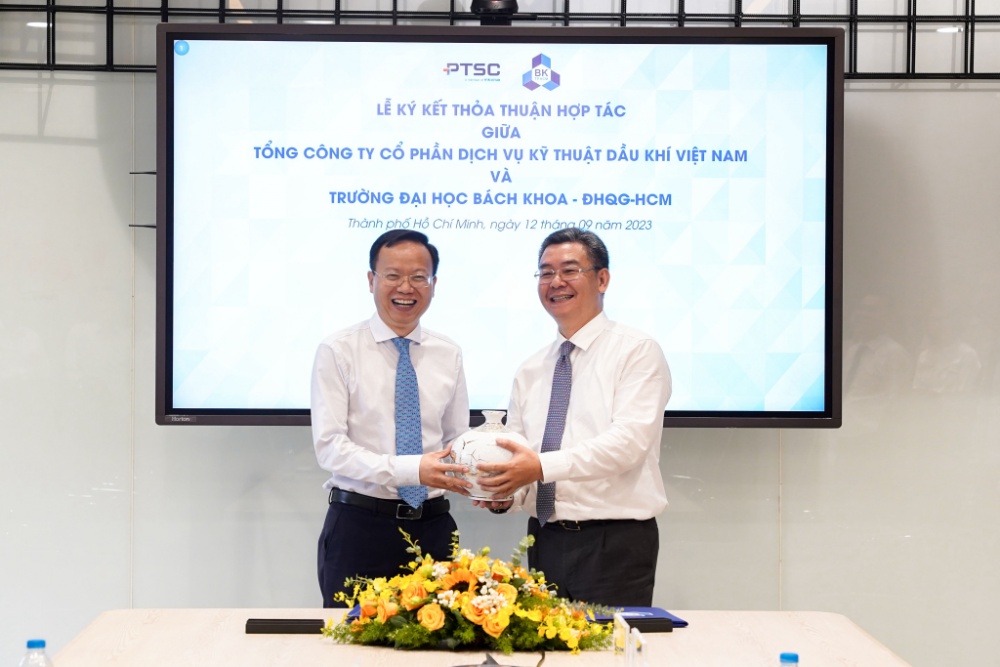 PTSC ký Thỏa thuận hợp tác với Trường Đại học Bách khoa