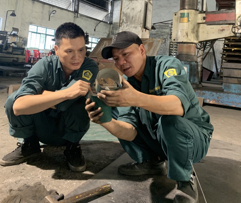 Thợ lò Than Cửa Ông tích cực rèn luyện tay nghề thi Thợ giỏi cấp Tập đoàn năm 2023 Công nhân Tuyển than Cửa Ông tích cực rèn luyện tay nghề thi Thợ giỏi cấp Tập đoàn năm 2023