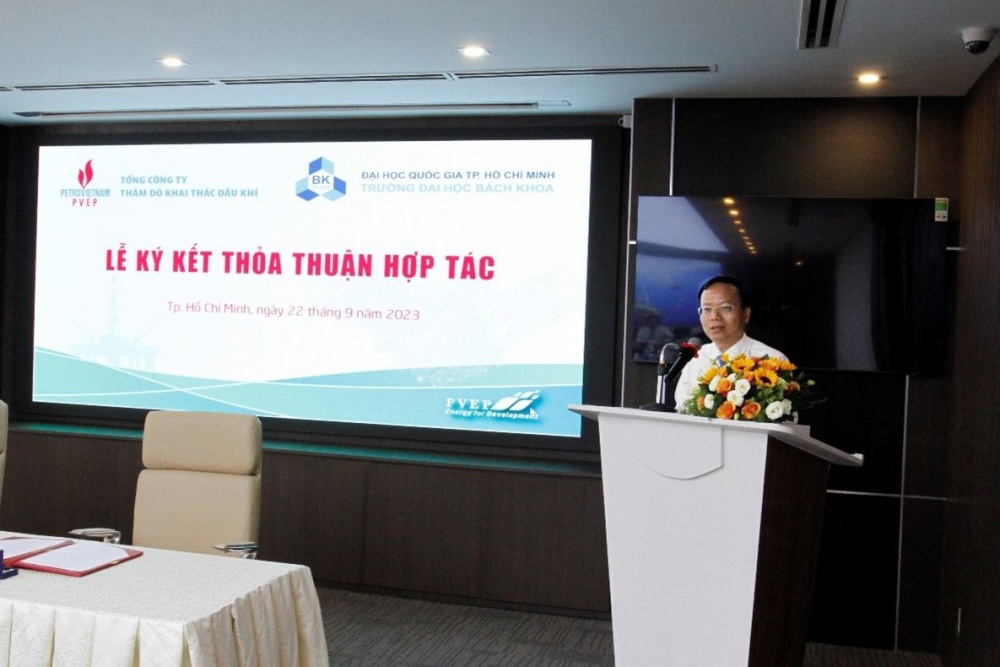 PVEP ký thỏa thuận hợp tác với Trường Đại học Bách Khoa - Đại học Quốc gia TP HCM