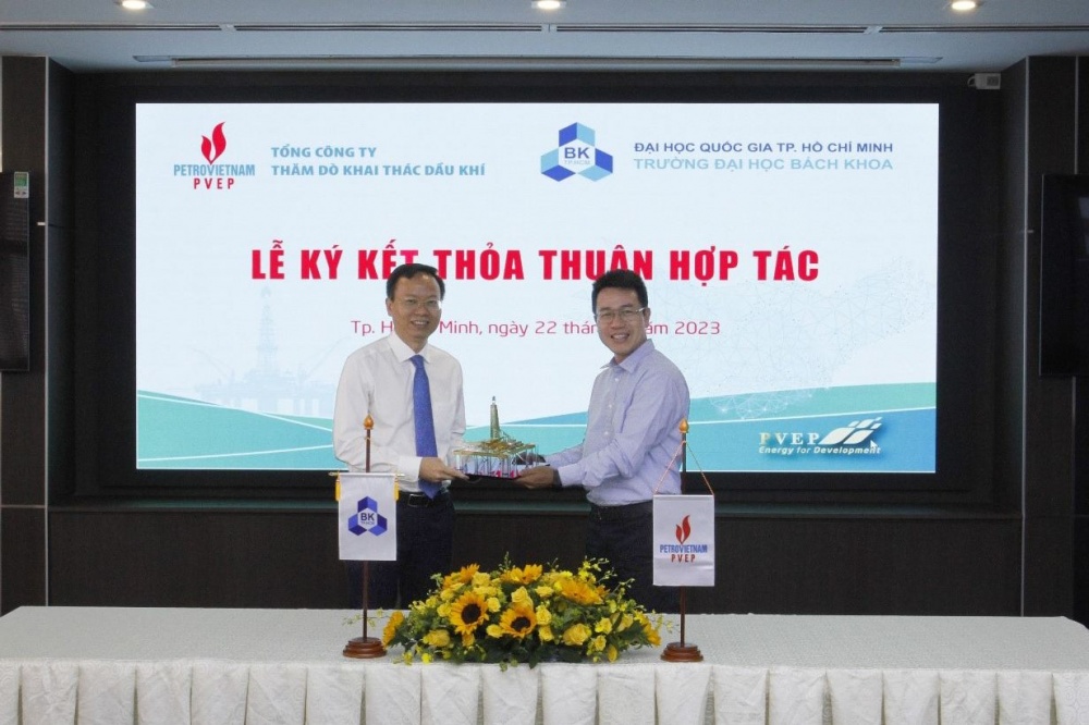 PVEP ký thỏa thuận hợp tác với Trường Đại học Bách Khoa - Đại học Quốc gia TP HCM