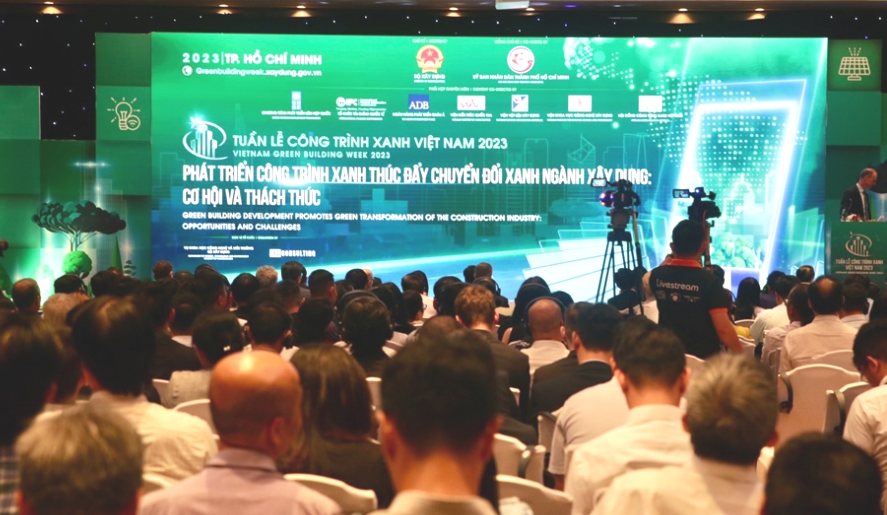Tuần lễ Công trình xanh Việt Nam 2023: Thúc đẩy chuyển đổi xanh ngành Xây dựng