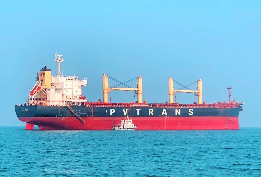 Tiếp nhận tàu mới, PVTrans trẻ hóa và nâng cao năng lực đội tàu vận tải hàng rời Tiếp nhận tàu mới, PVTrans trẻ hóa và nâng cao năng lực đội tàu vận tải hàng rời
