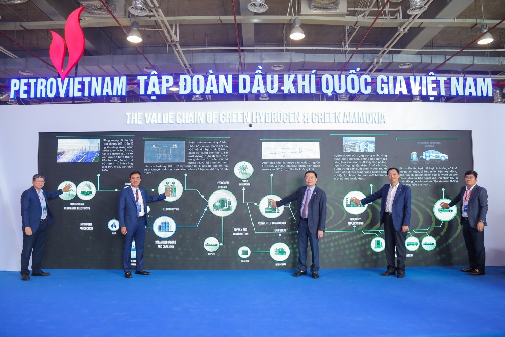 Phó Thủ tướng Trần Lưu Quang khai trương gian triển lãm chuỗi giá trị hydro xanh của Petrovietnam tại Techconnect and Innovation Viet Nam 2023