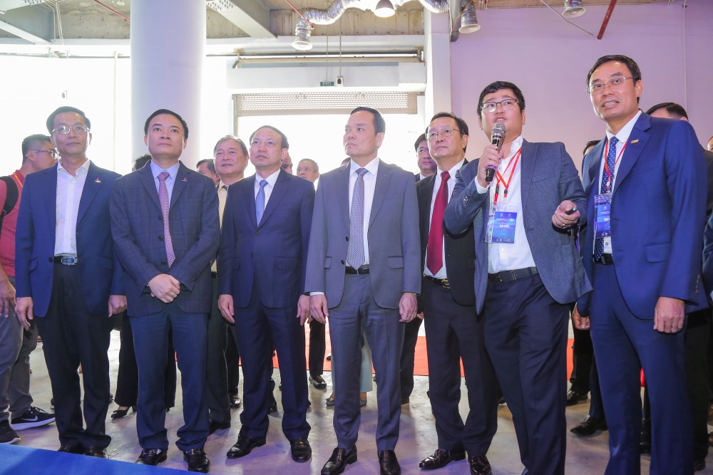 Phó Thủ tướng Trần Lưu Quang khai trương gian triển lãm chuỗi giá trị hydro xanh của Petrovietnam tại Techconnect and Innovation Viet Nam 2023