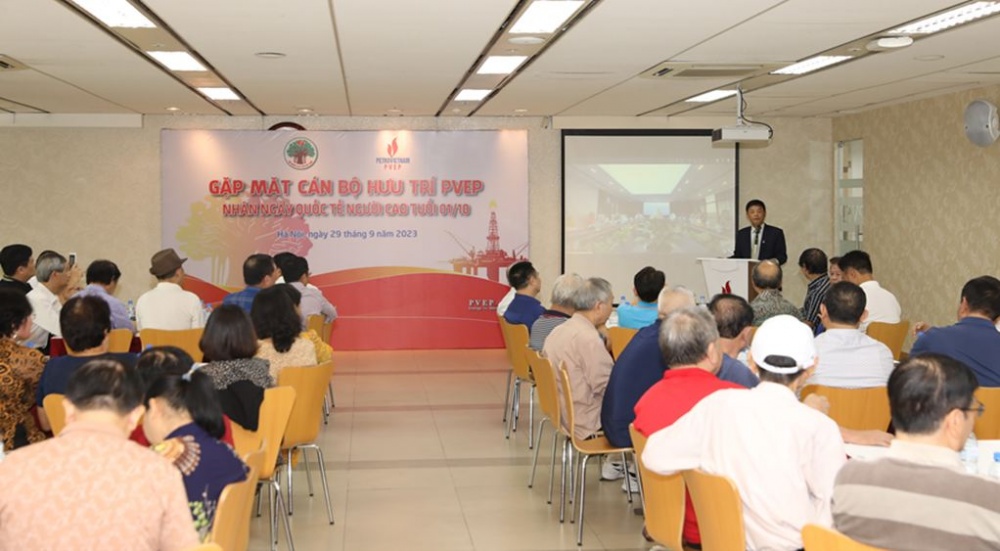 PVEP gặp mặt chúc mừng cán bộ hưu trí nhân Ngày Quốc tế Người cao tuổi PVEP gặp mặt chúc mừng cán bộ hưu trí nhân Ngày Quốc tế Người cao tuổi