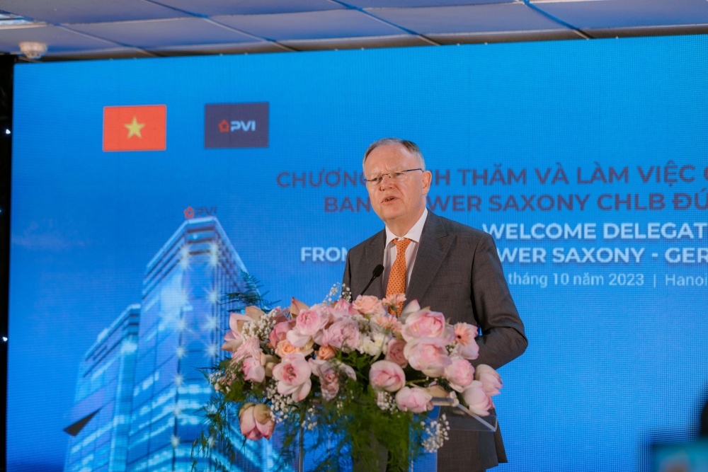 Phái đoàn Bang Lower Saxony đến thăm và làm việc tại PVI: Kết nối cơ hội mới trong hợp tác Việt-Đức Phái đoàn Bang Lower Saxony đến thăm và làm việc tại PVI: Kết nối cơ hội mới trong hợp tác Việt-Đức