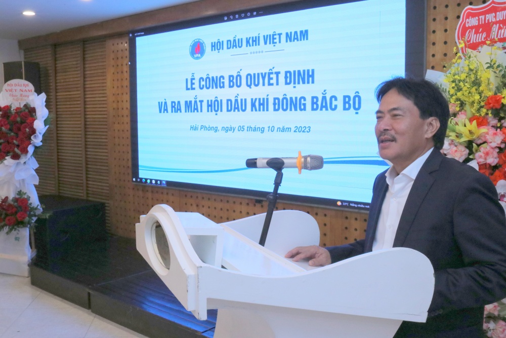 Công bố quyết định thành lập và ra mắt Hội Dầu khí Đông Bắc