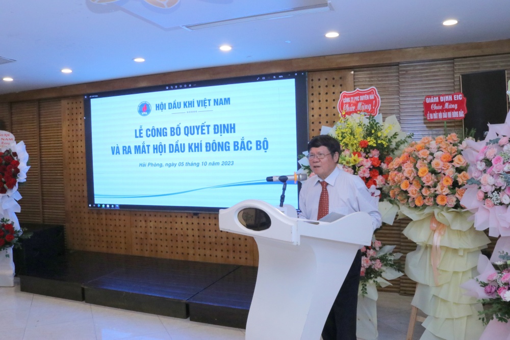 Công bố quyết định thành lập và ra mắt Hội Dầu khí Đông Bắc
