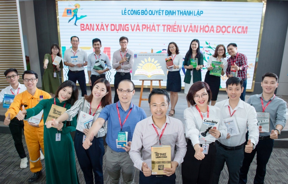 Văn hóa đọc phát triển mạnh mẽ, lan tỏa tại Công ty Khí Cà Mau