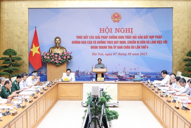 Thủ tướng: Cương quyết xử lý vi phạm, chống khai thác IUU vì lợi ích của chính ngư dân và đất nước - Ảnh 1. Thủ tướng: Cương quyết xử lý vi phạm, chống khai thác IUU vì lợi ích của chính ngư dân và đất nước - Ảnh 1.