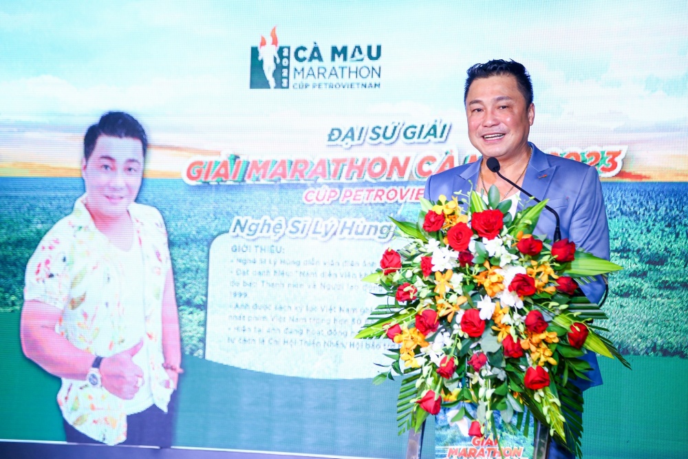 Diễn viên Lý Hùng và VĐV Châu Tuyết Vân là đại sứ giải Marathon Cà Mau 2023 Diễn viên Lý Hùng và VĐV Châu Tuyết Vân là đại sứ giải Marathon Cà Mau 2023