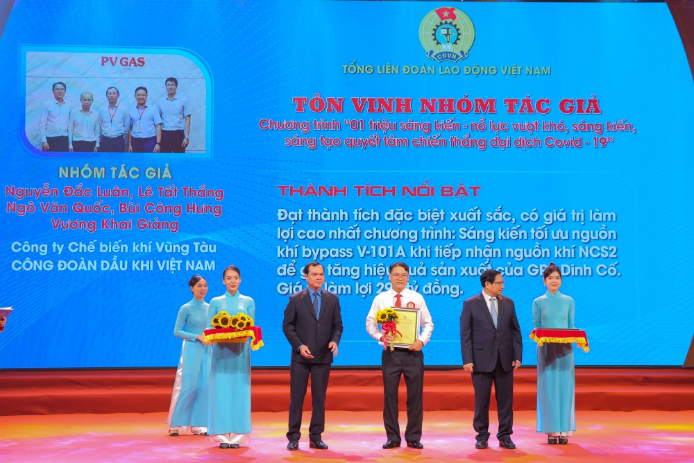 Sáng kiến của PV GAS dẫn đầu chương trình "1 triệu sáng kiến" làm lợi 292 tỷ đồng