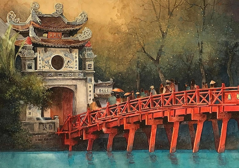 Ngắm nhìn Hà Nội đầy chất thơ qua triển lãm tranh “Chút tình gửi Phố” Ngắm nhìn Hà Nội đầy chất thơ qua triển lãm tranh “Chút tình gửi Phố”