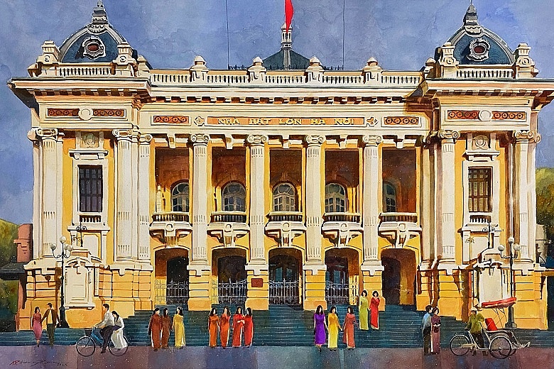 Ngắm nhìn Hà Nội đầy chất thơ qua triển lãm tranh “Chút tình gửi Phố” Ngắm nhìn Hà Nội đầy chất thơ qua triển lãm tranh “Chút tình gửi Phố”