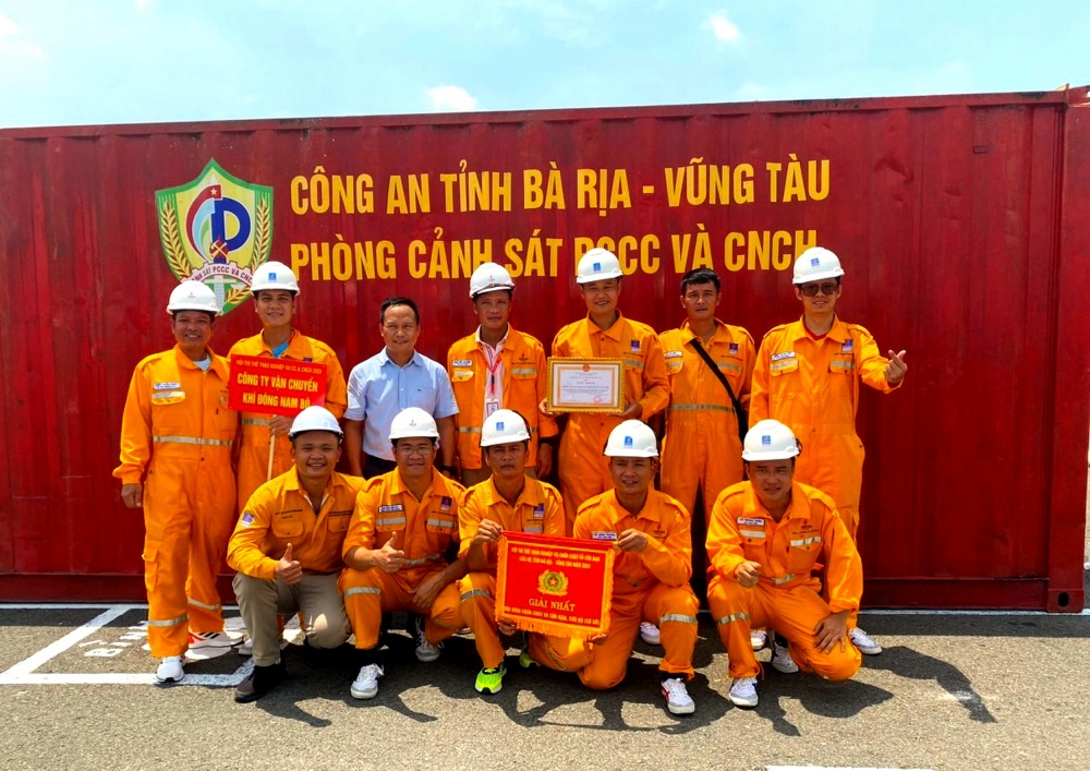 Đội tuyển PCCC KĐN tại Hội thao nghiệp vụ chữa cháy – CNCH Công an tỉnh BR-VT