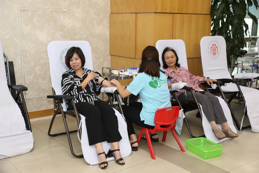 Đoàn Thanh niên PVEP tổ chức chương trình Hiến máu tình nguyện 