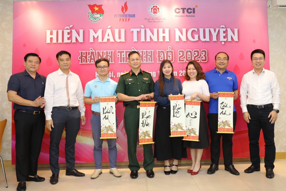 Đoàn Thanh niên PVEP tổ chức chương trình Hiến máu tình nguyện "Hành trình đỏ 2023” Đoàn Thanh niên PVEP tổ chức chương trình Hiến máu tình nguyện "Hành trình đỏ 2023”