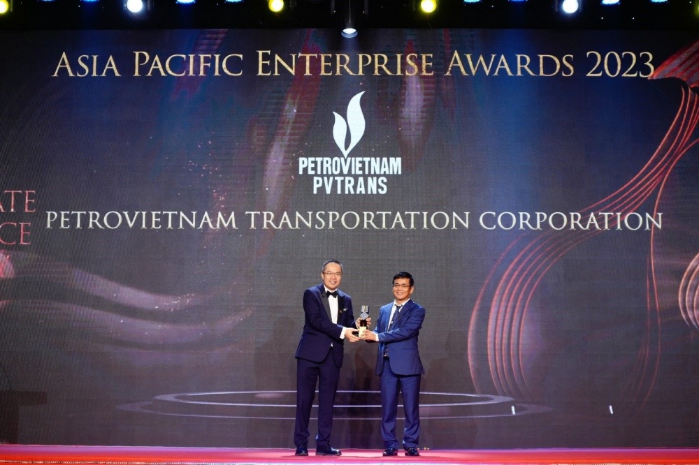 PVTrans tiếp tục đoạt cú đúp giải thưởng tại APEA 2023 PVTrans tiếp tục đoạt cú đúp giải thưởng tại APEA 2023