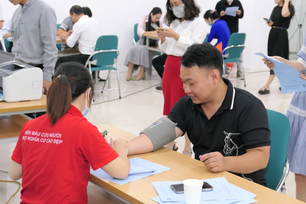 Đoàn Thanh niên VPI, PVChem, PVPower, PETROCONs tổ chức chương trình Hiến máu tình nguyện năm 2023