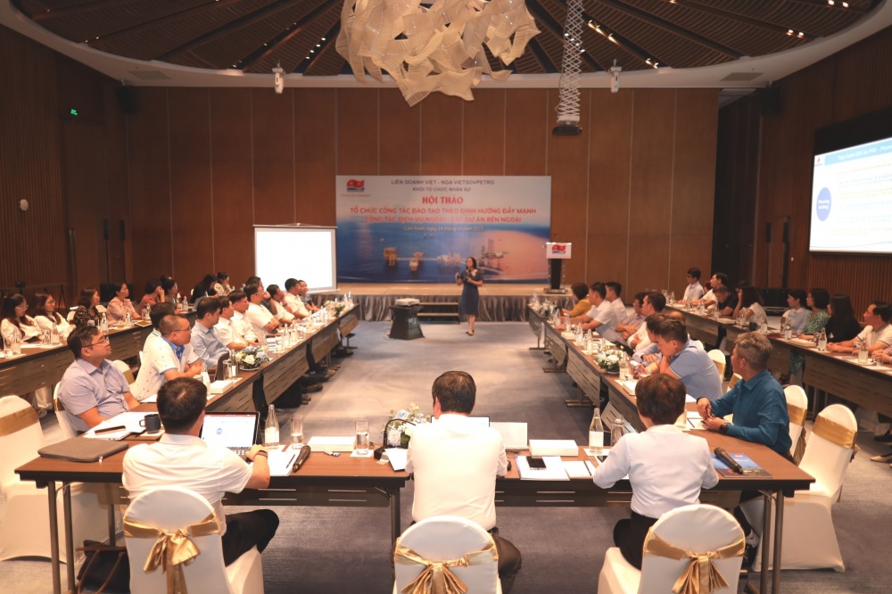 Vietsovpetro tổ chức công tác đào tạo theo định hướng đẩy mạnh công tác dịch vụ ngoài