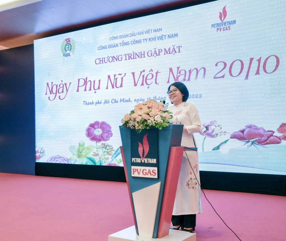 Phụ nữ PV GAS phát huy tinh thần ngày Phụ nữ Việt Nam 20/10