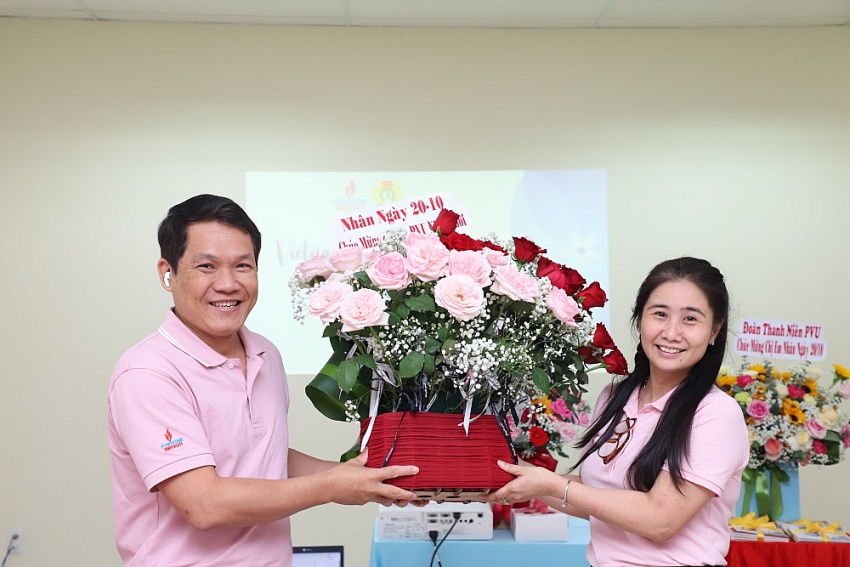 Công đoàn PVU tổ chức nhiều hoạt động ý nghĩa chào mừng Ngày Phụ nữ Việt Nam 20/10