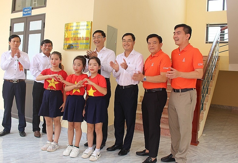 PVEP Khánh thành và bàn giao công trình Trạm Y tế xã Tam Thanh PVEP Khánh thành và bàn giao công trình Trạm Y tế xã Tam Thanh