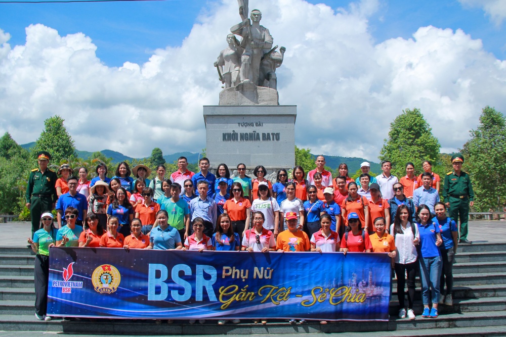 Phụ nữ BSR: Hành trình về nguồn gắn kết - sẻ về  với vùng đất Ba Tơ anh hùng