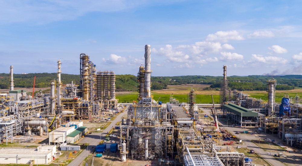 Tác phẩm dự thi "Petrovietnam trong tôi": Bộ ảnh "BSR - Công trường TA4 51 ngày đêm nhìn từ trên cao", tác giả Đỗ Văn Cử (BSR)
