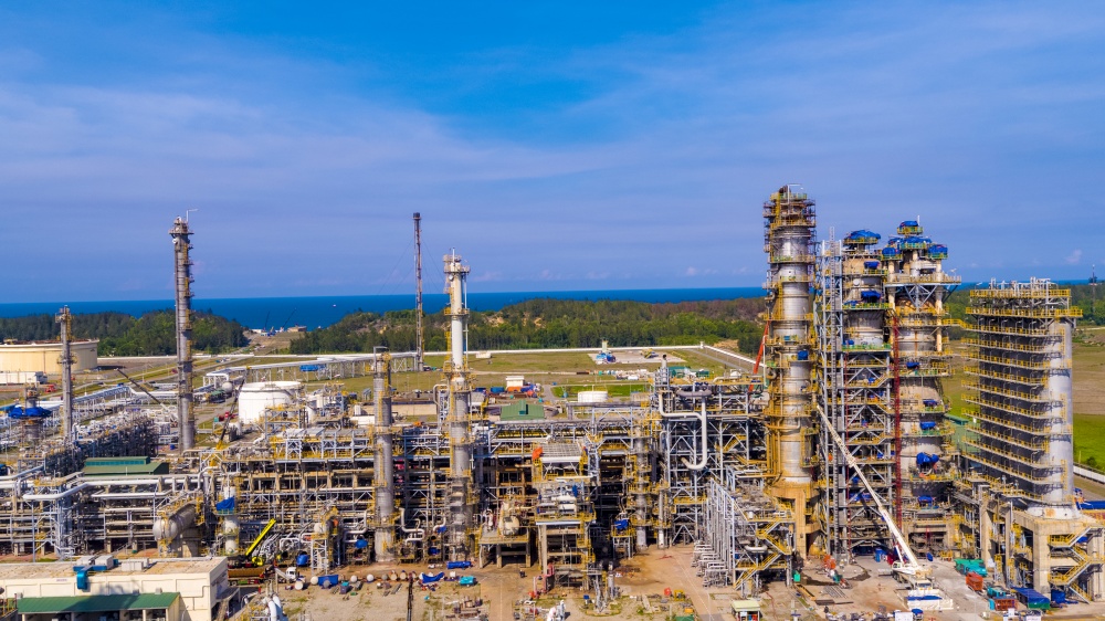 Tác phẩm dự thi "Petrovietnam trong tôi": Bộ ảnh "BSR - Công trường TA4 51 ngày đêm nhìn từ trên cao", tác giả Đỗ Văn Cử (BSR)