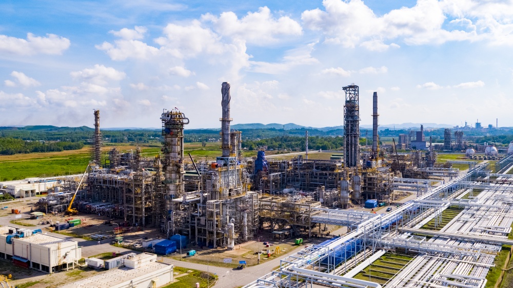 Tác phẩm dự thi "Petrovietnam trong tôi": Bộ ảnh "BSR - Công trường TA4 51 ngày đêm nhìn từ trên cao", tác giả Đỗ Văn Cử (BSR)