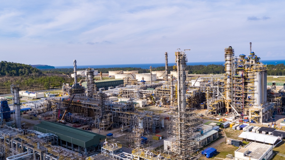 Tác phẩm dự thi "Petrovietnam trong tôi": Bộ ảnh "BSR - Công trường TA4 51 ngày đêm nhìn từ trên cao", tác giả Đỗ Văn Cử (BSR)