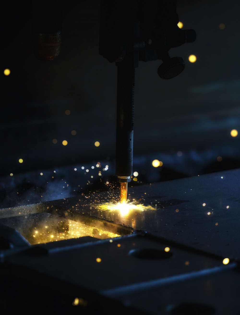 18-DQL-AB-0003-08: “Những ánh sao đêm” từ máy cắt CNC tại xưởng cơ khí PVD Trading & Technical Services JSC.