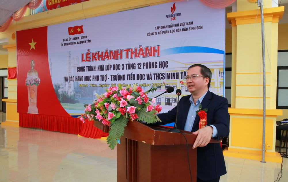BSR khánh thành công trình ASXH: “Đầu tư cho giáo dục không bao giờ đủ” BSR khánh thành công trình ASXH: “Đầu tư cho giáo dục không bao giờ đủ”