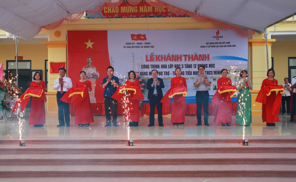 BSR khánh thành công trình ASXH: “Đầu tư cho giáo dục không bao giờ đủ” BSR khánh thành công trình ASXH: “Đầu tư cho giáo dục không bao giờ đủ”