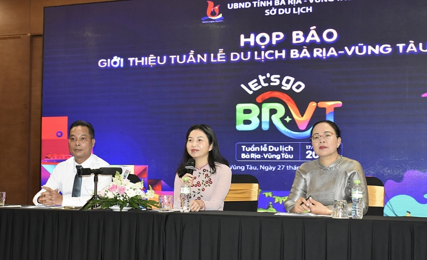 Bà Rịa – Vũng Tàu họp báo công bố Tuần lễ Du lịch năm 2023