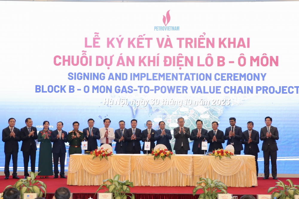 Petrovietnam ký kết triển khai chuỗi dự án khí – điện Lô B Petrovietnam ký kết triển khai chuỗi dự án khí – điện Lô B