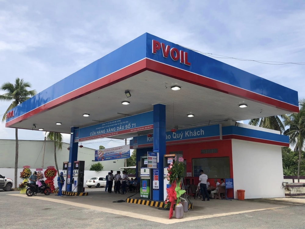 Thời gian qua PVOIL phát triển mạnh hệ thống bán lẻ Thời gian qua PVOIL phát triển mạnh hệ thống bán lẻ