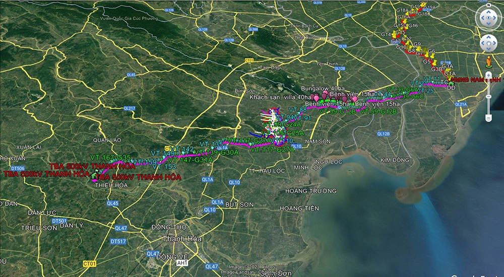 Thanh Hóa yêu cầu tham mưu sớm công tác giải phóng mặt bằng Dự án đường dây 500kV mạch 3