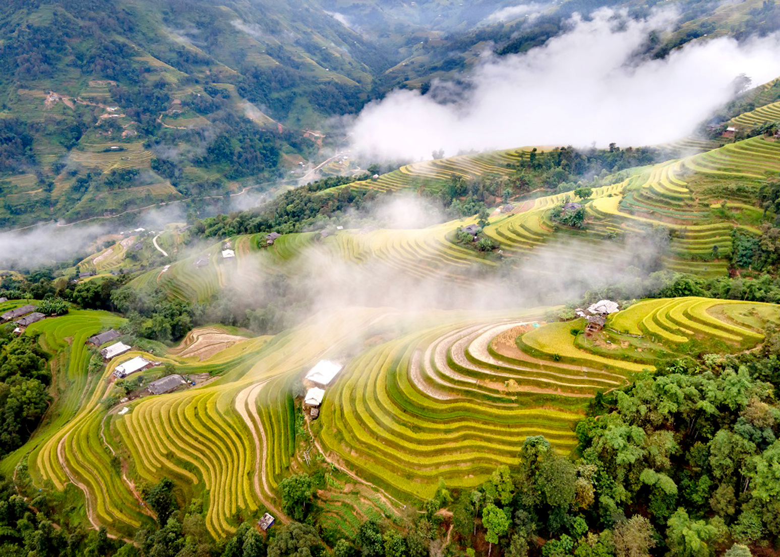 Ruộng bậc thang - Kiệt tác từ bàn tay lao động Ruộng bậc thang - Kiệt tác từ bàn tay lao động